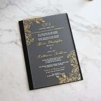 Elegant Wedding Invitations Transparent Acrylic Invitation Card Personalized Custom